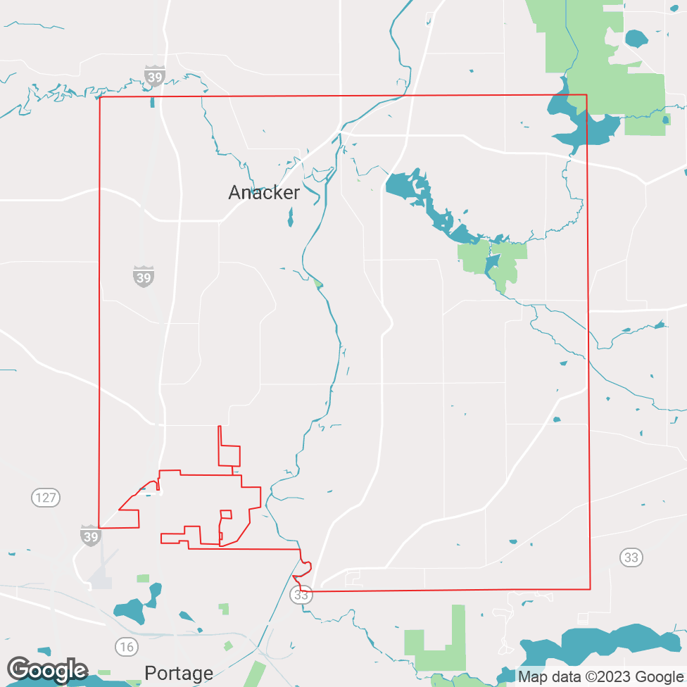 Fort Winnebago map