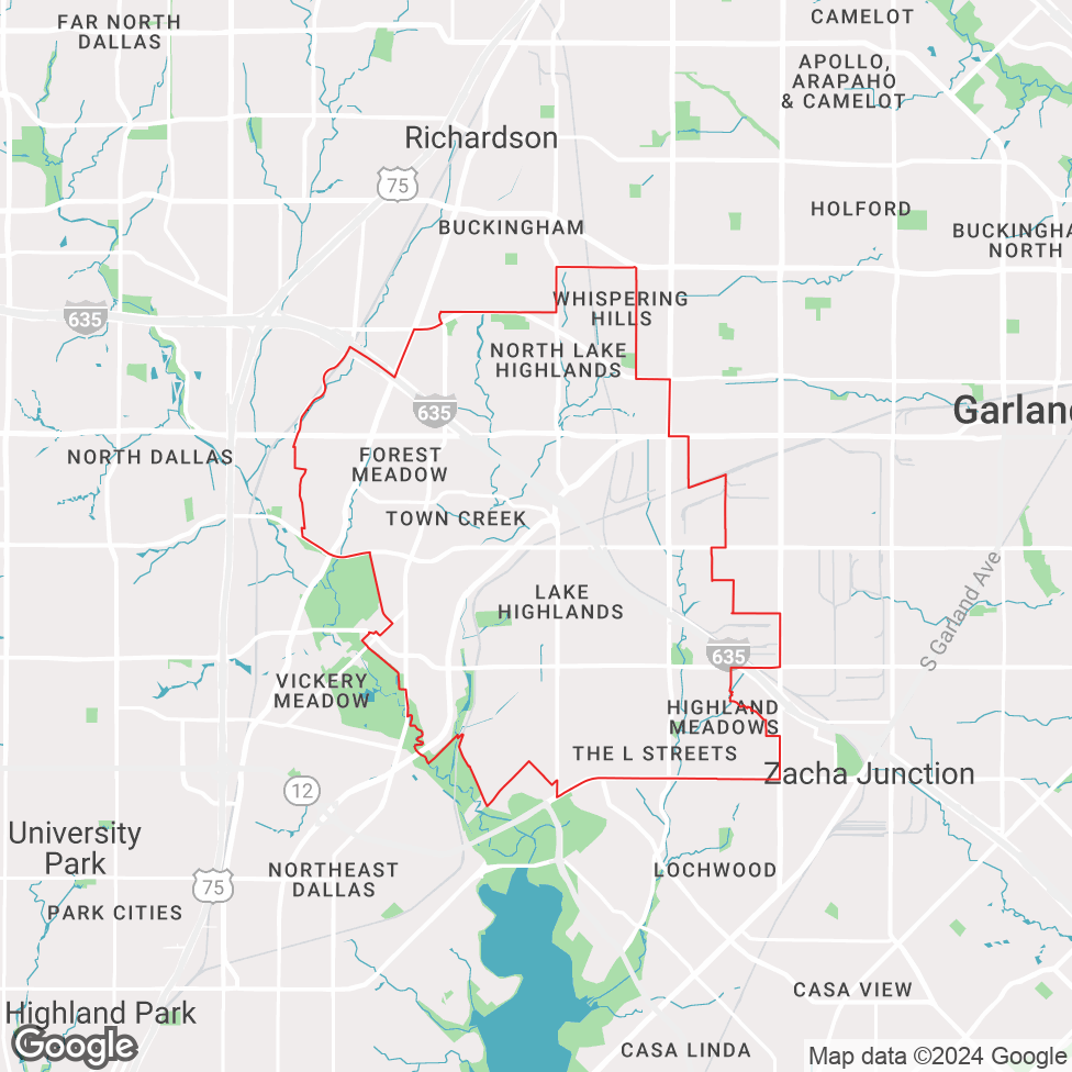 Uptown Dallas map