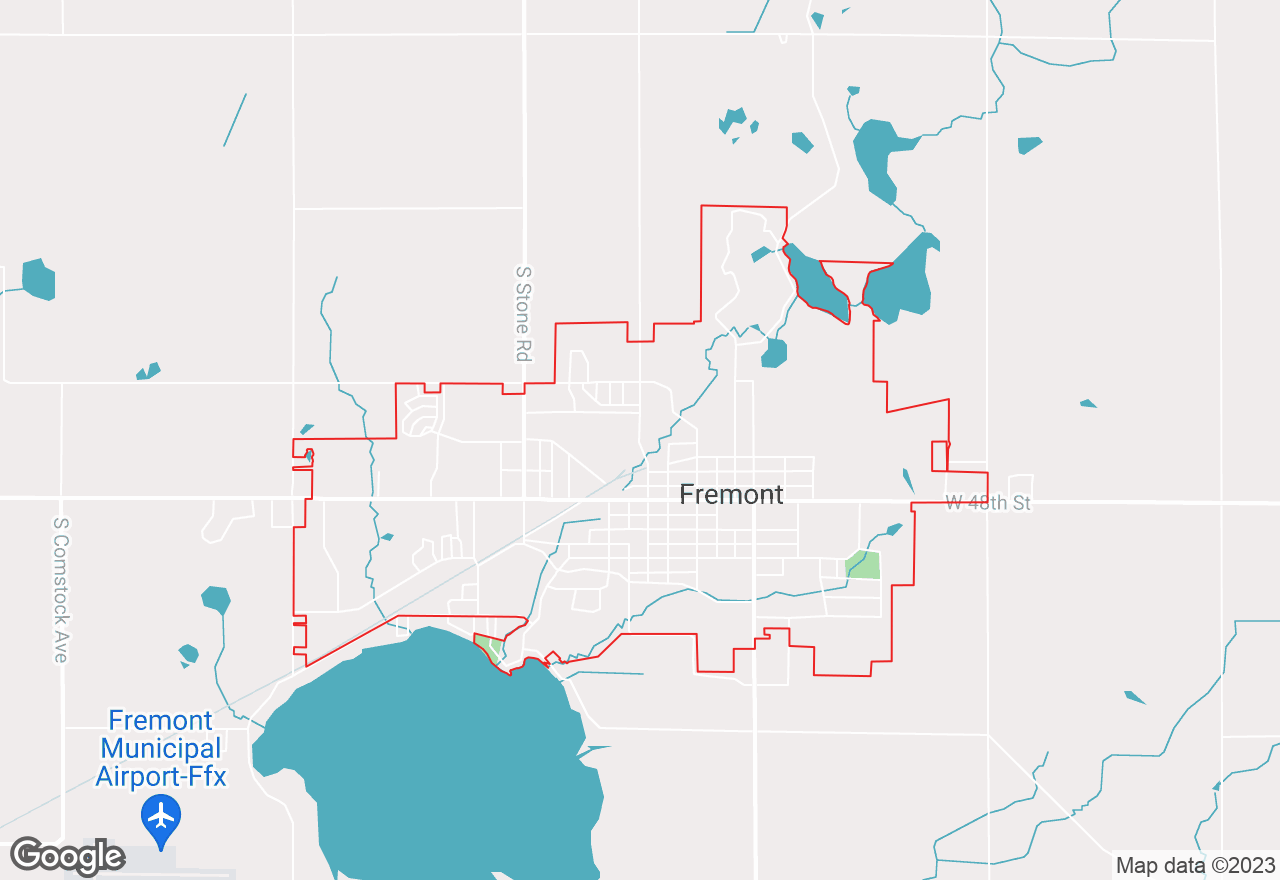 Fremont map