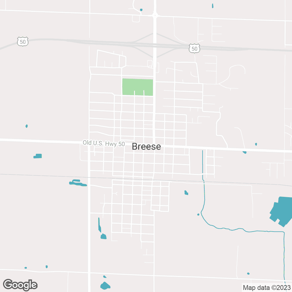 Breese map