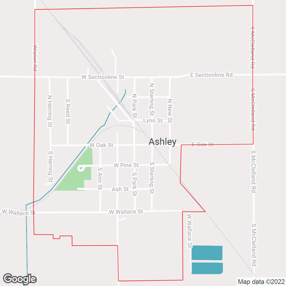 Ashley map