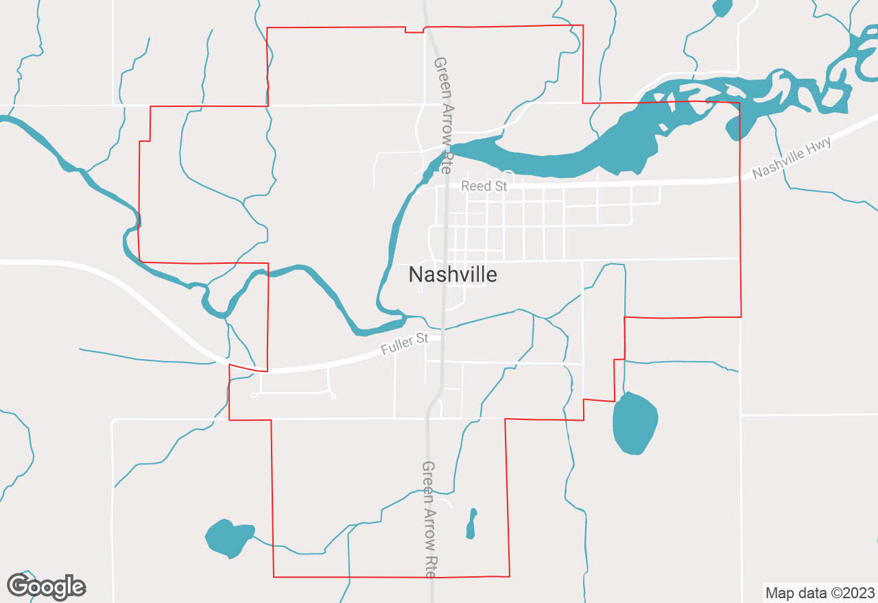 Nashville map