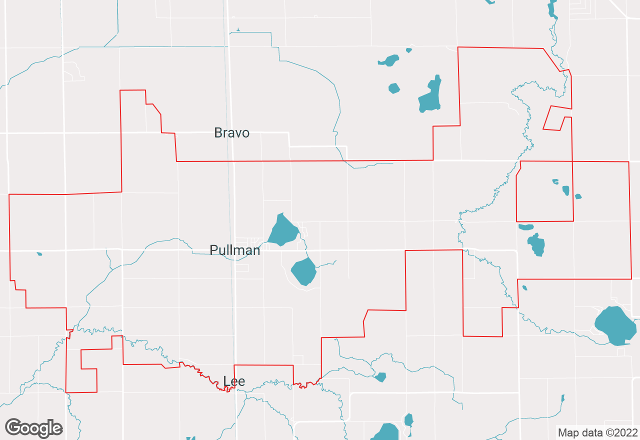 Pullman map