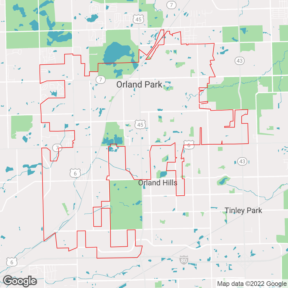 Orland Park map