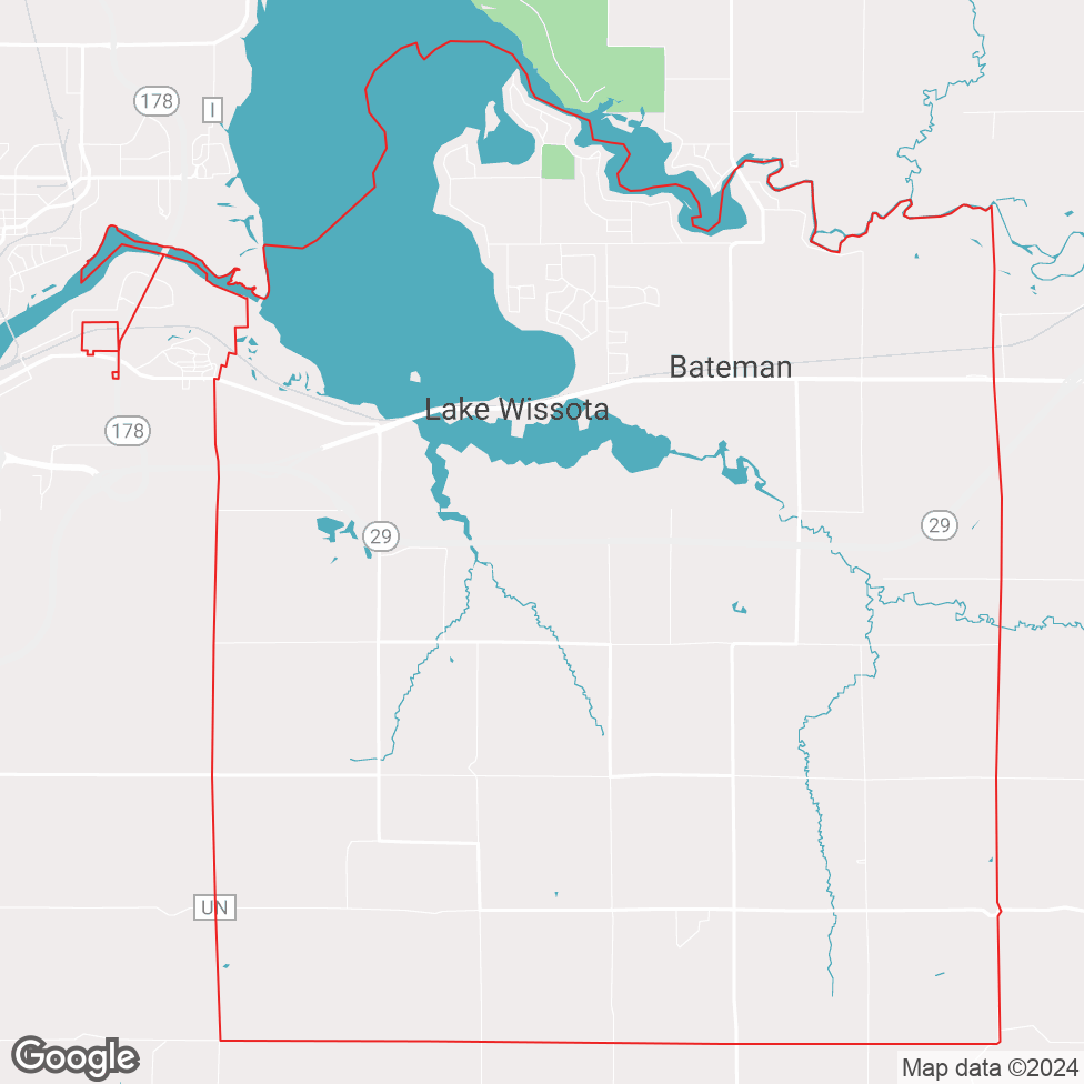 Lafayette map