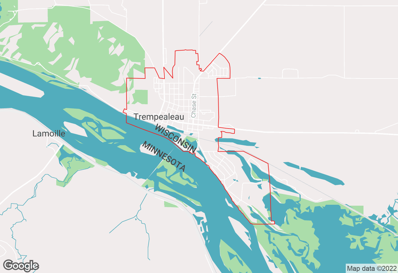 Trempealeau map