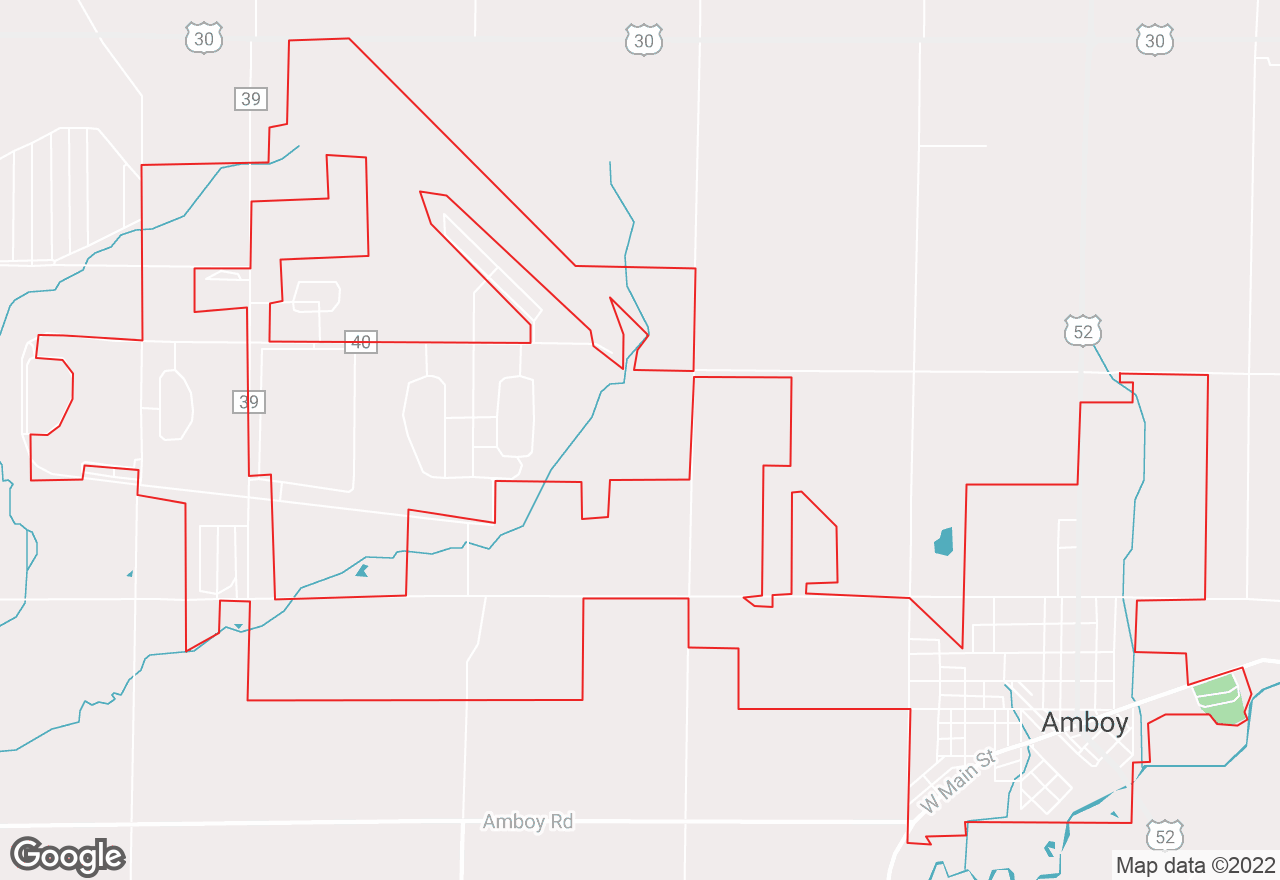 Amboy map