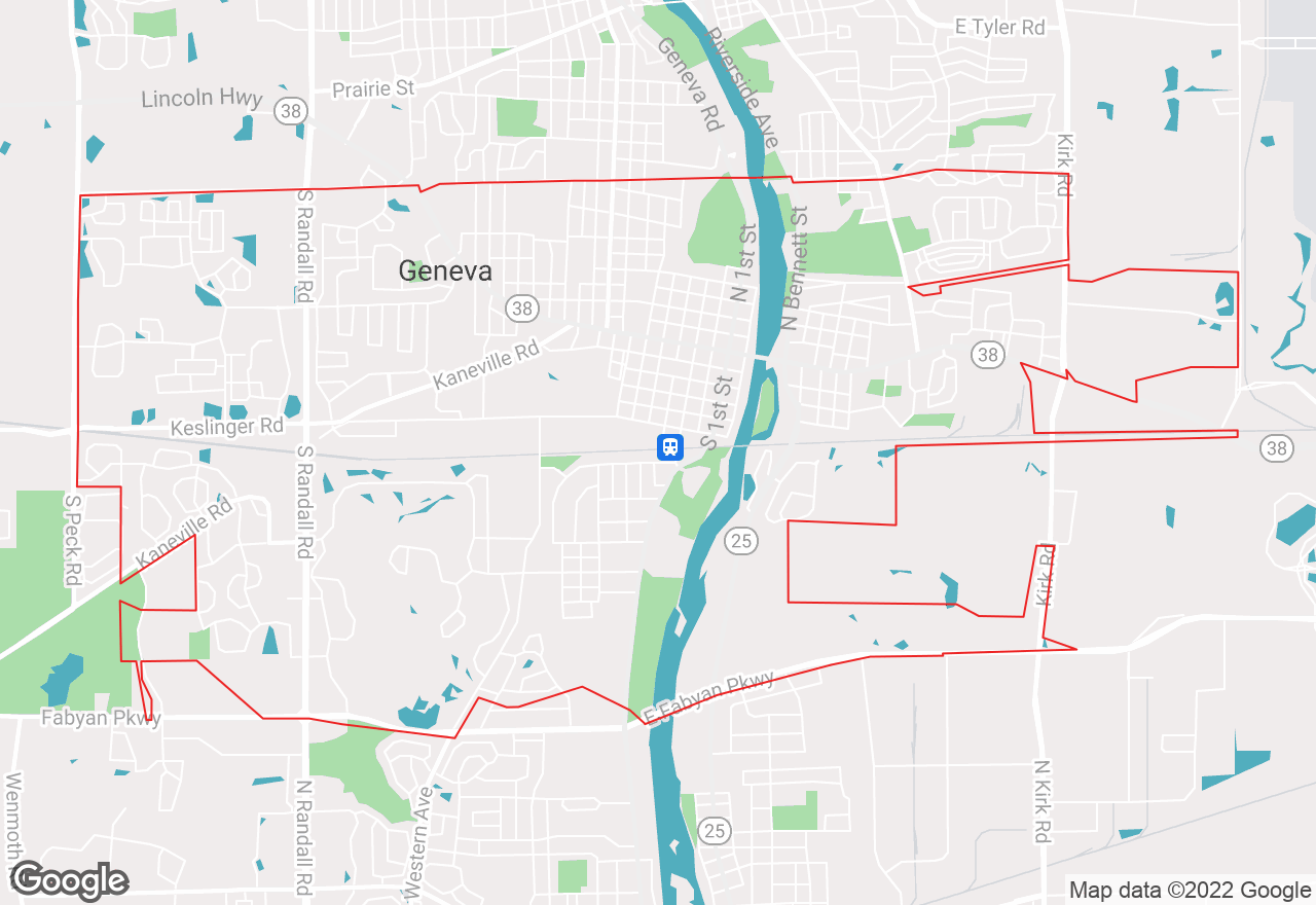 Geneva map