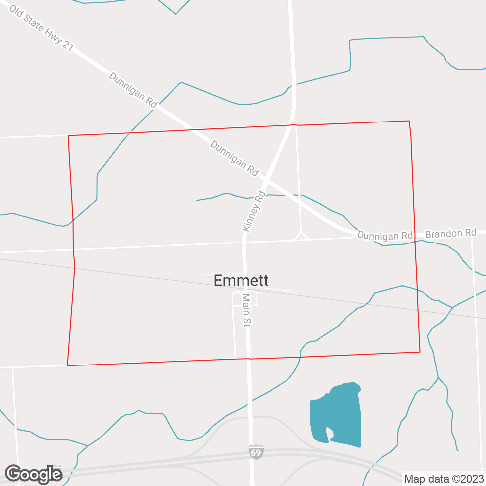 Emmett map