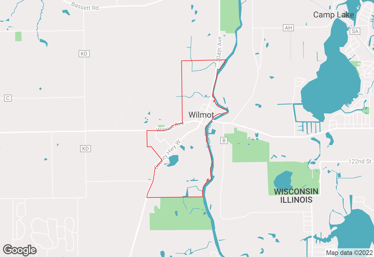 Wilmot map