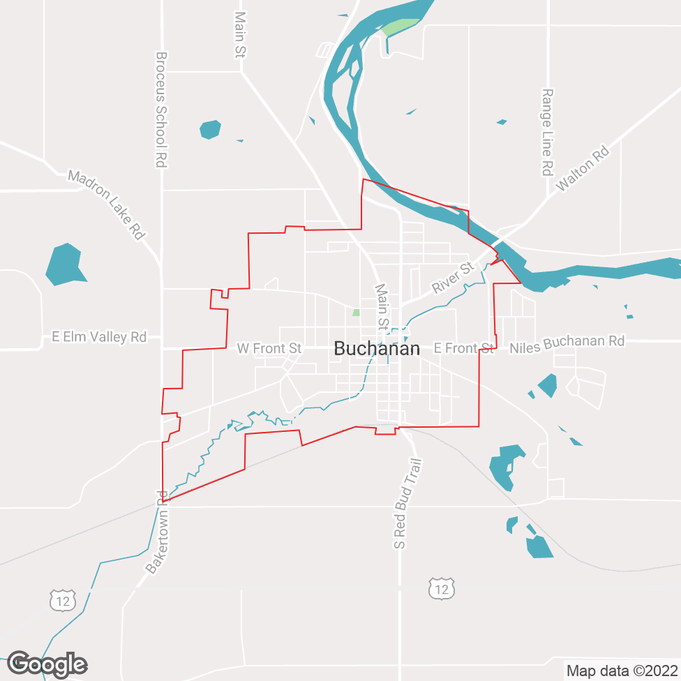 Buchanan map