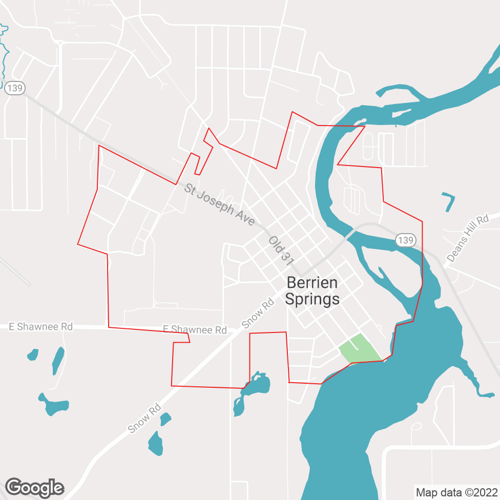 Berrien Springs map