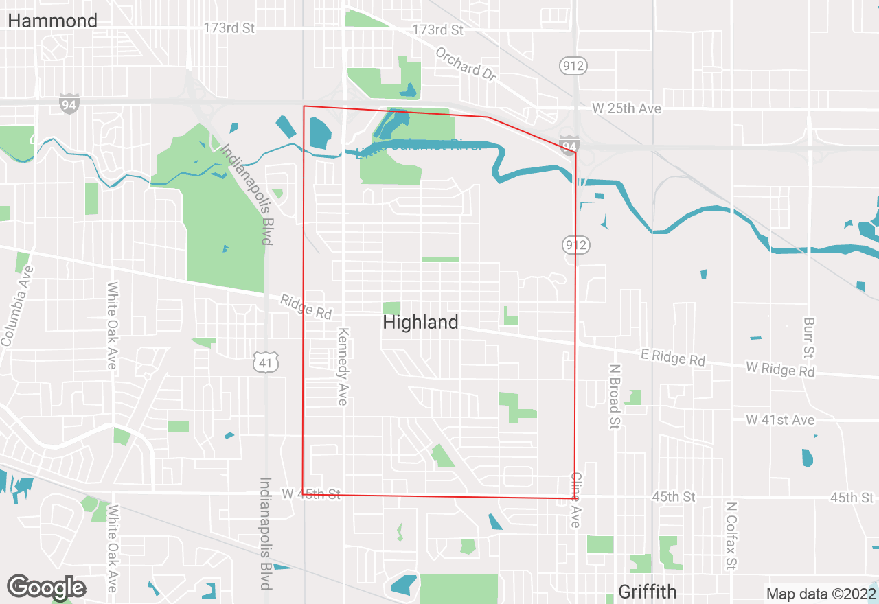 Highland map