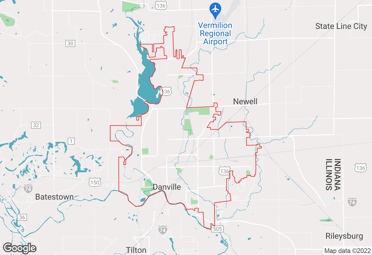 Danville map