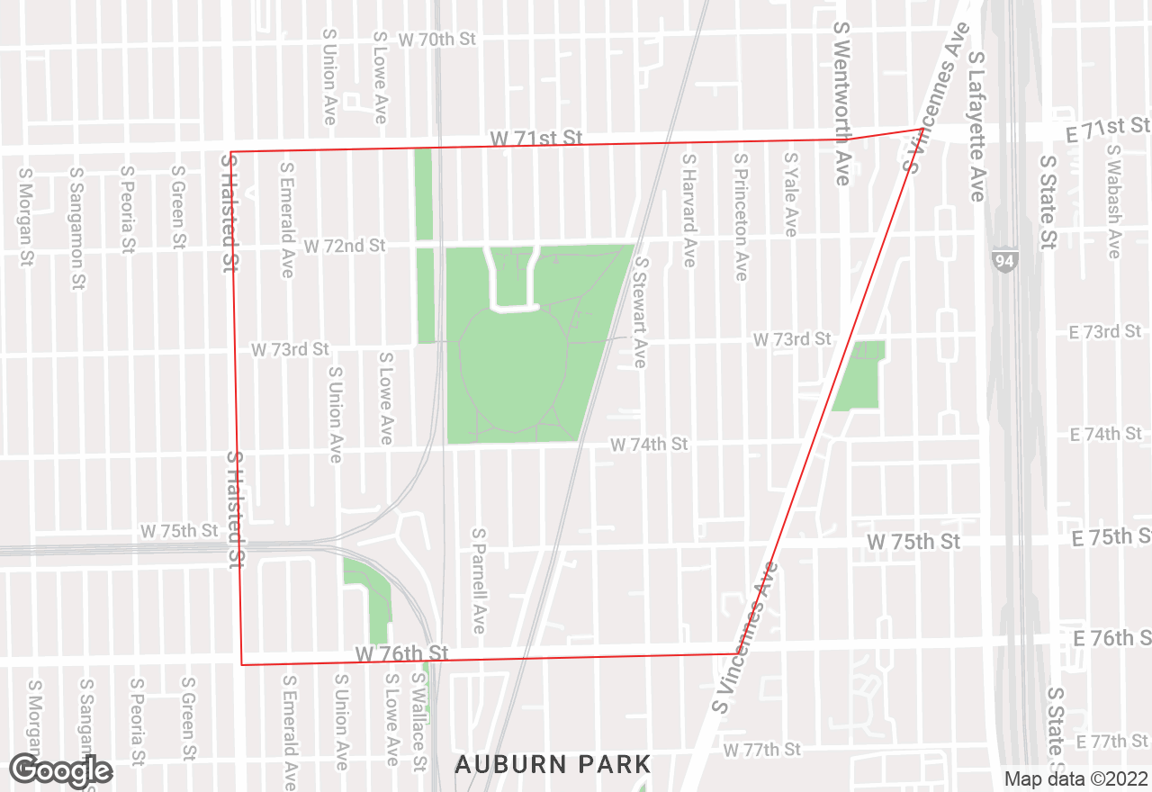 Hamilton Park map