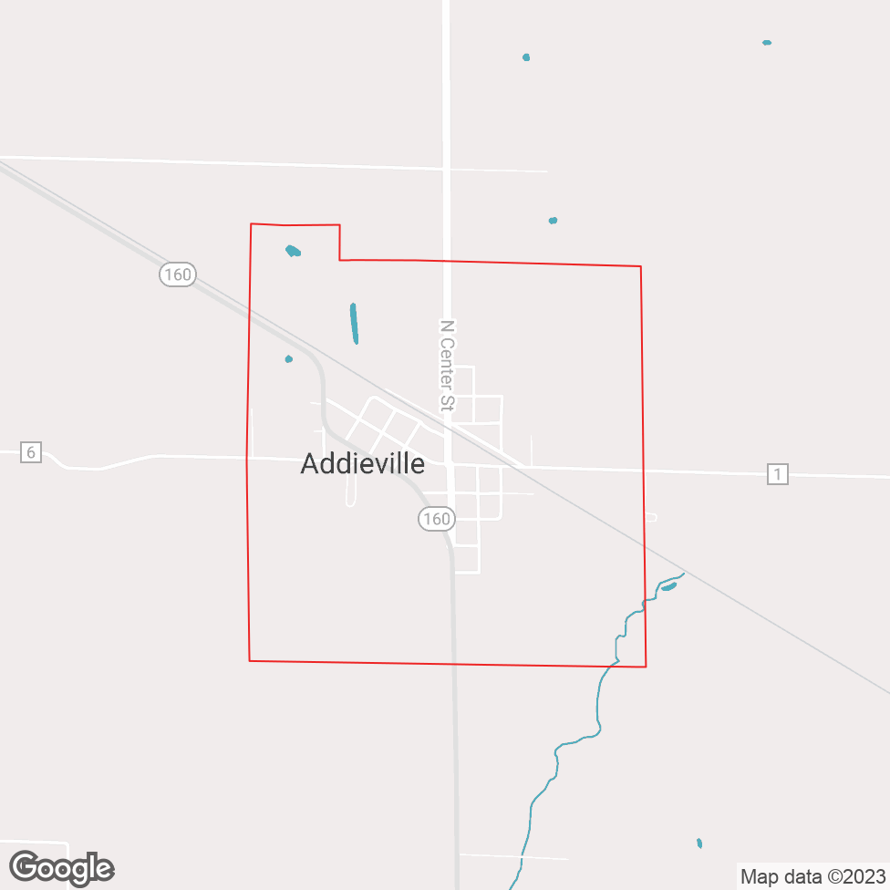 Addieville map