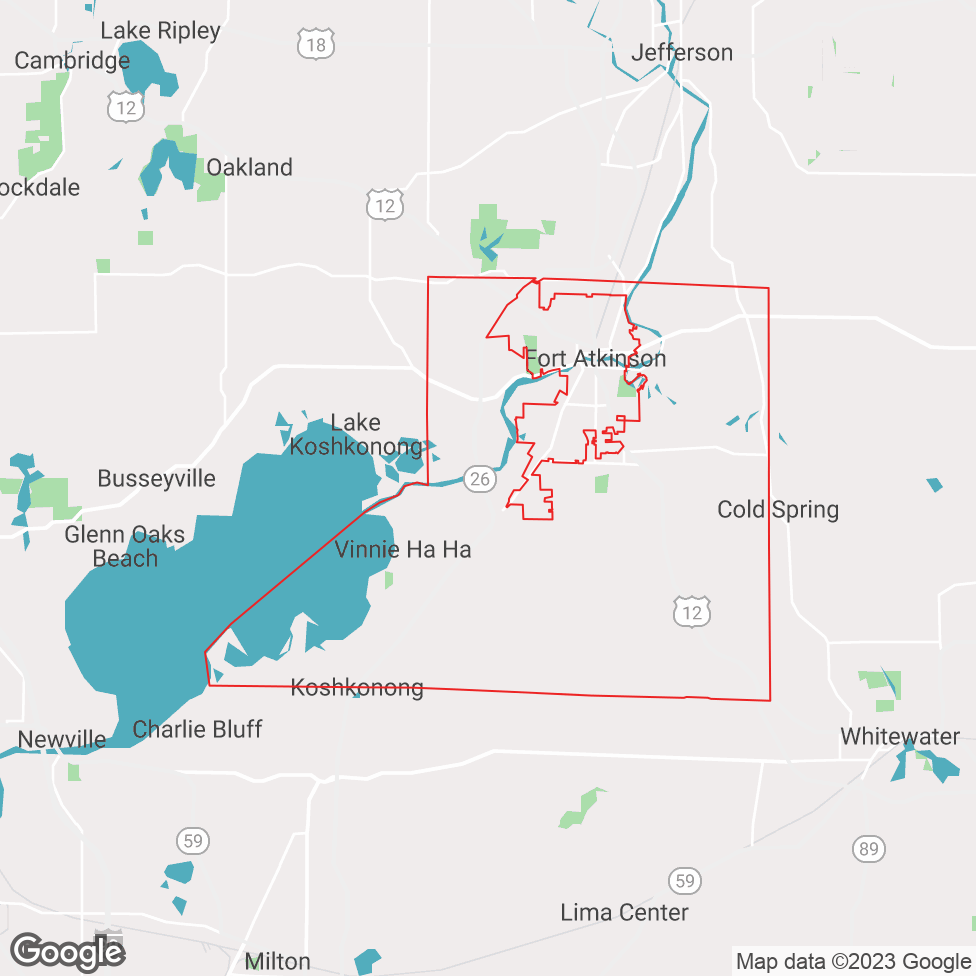 Koshkonong map