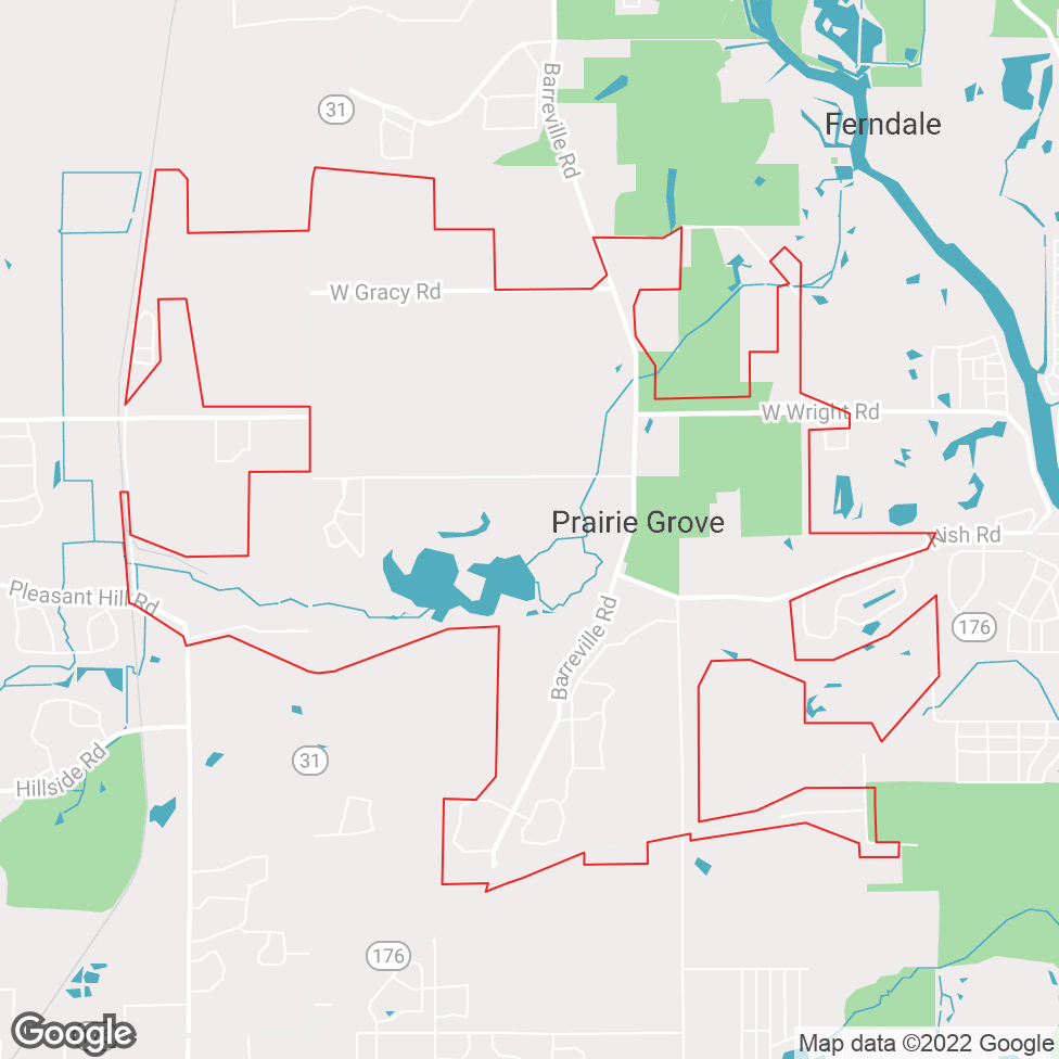 Prairie Grove map