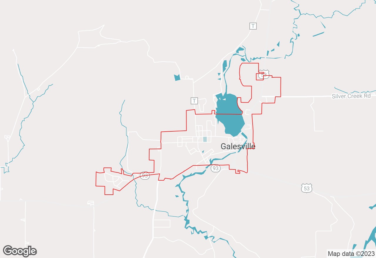 Galesville map