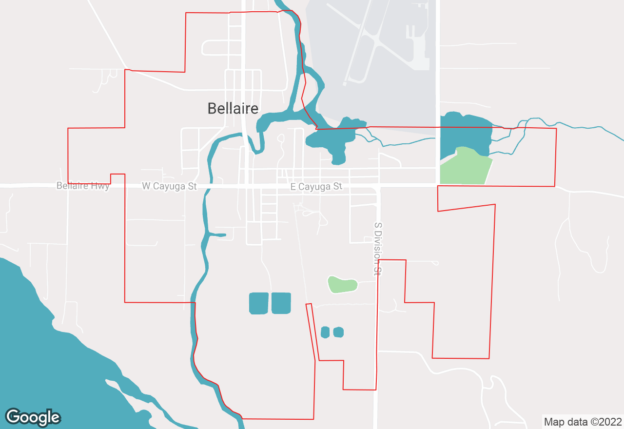 Bellaire map