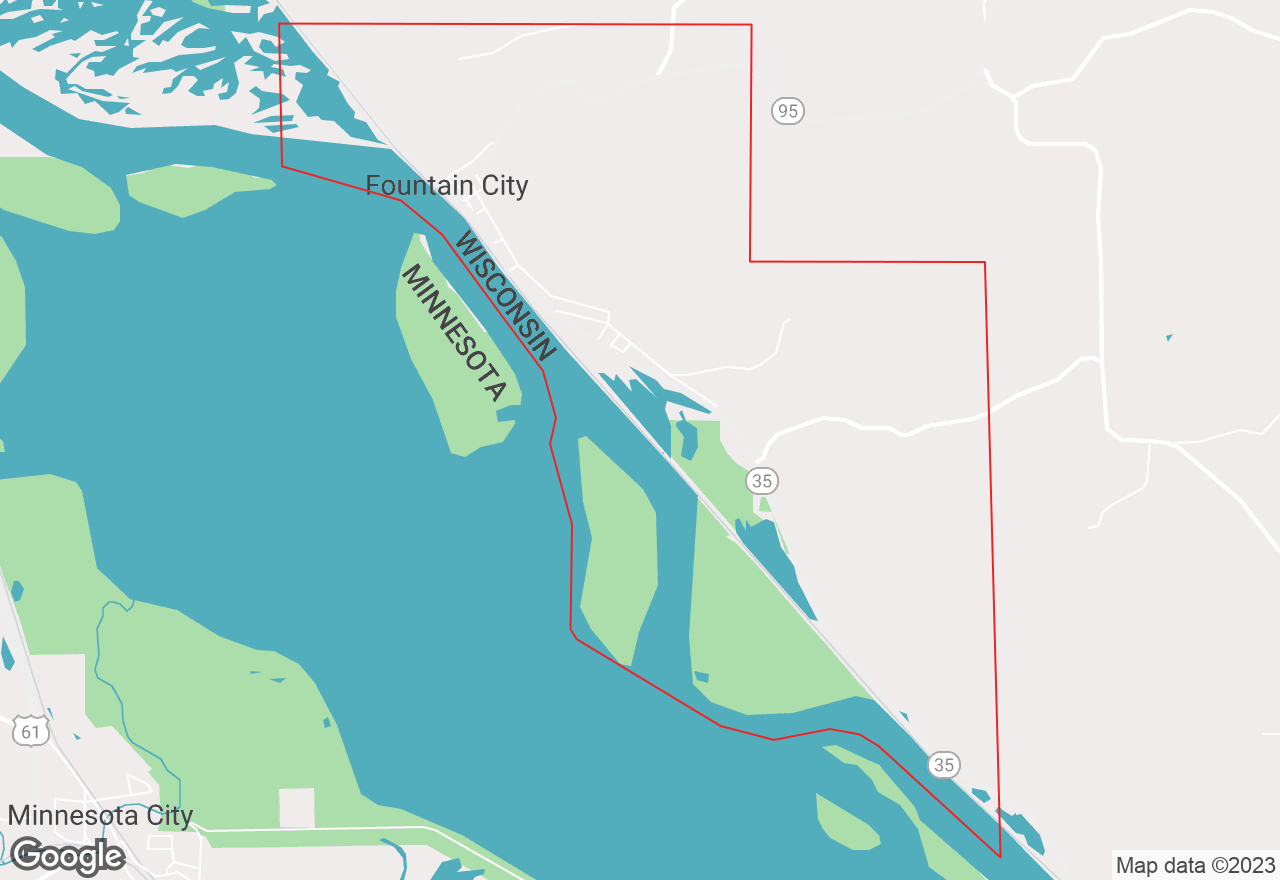 Fountain City map