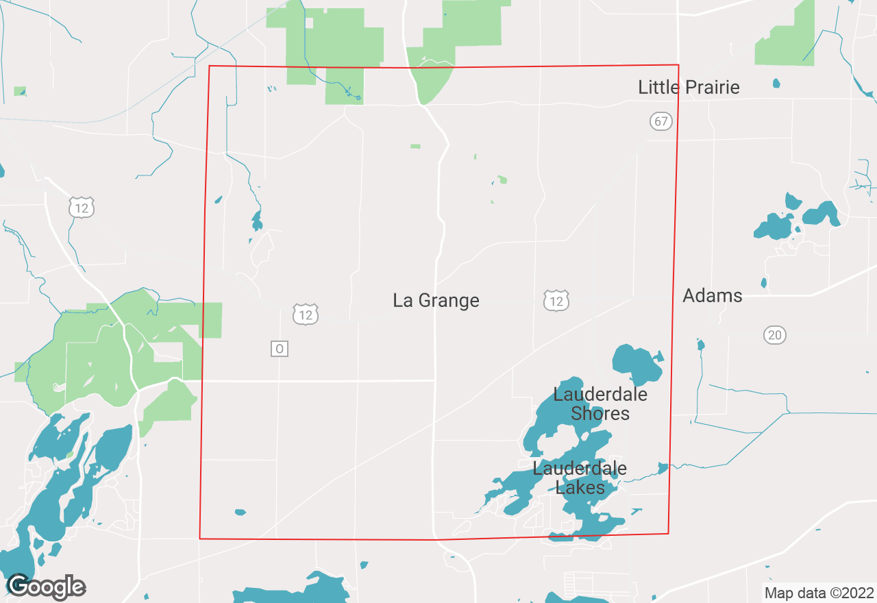 La Grange map