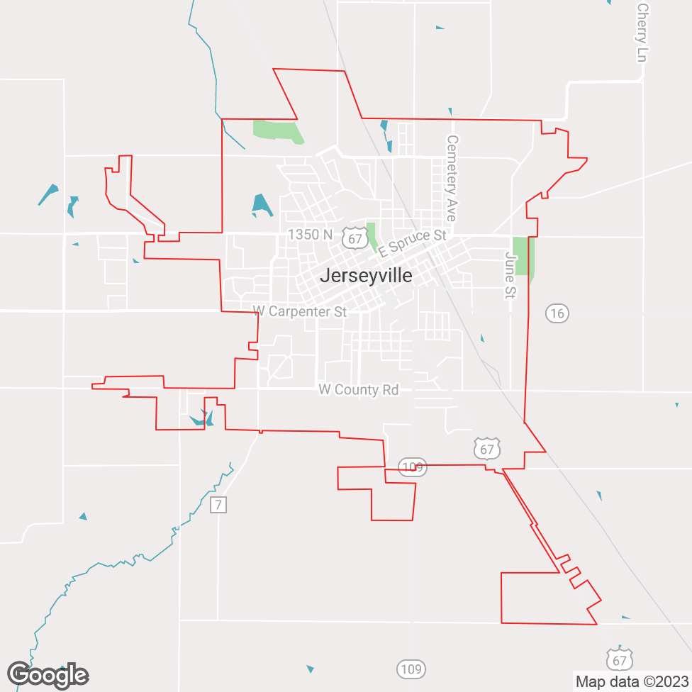 Jerseyville map