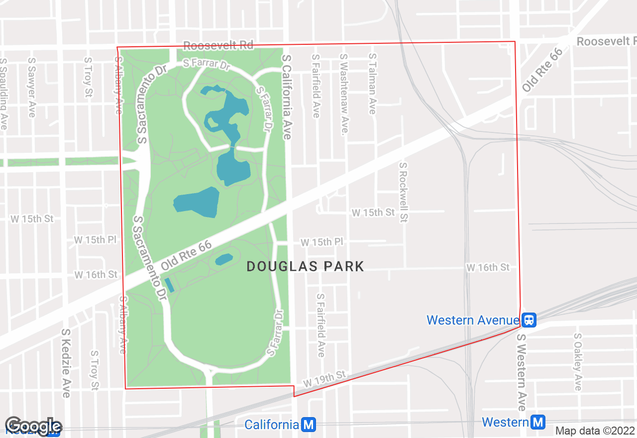 Douglas Park map