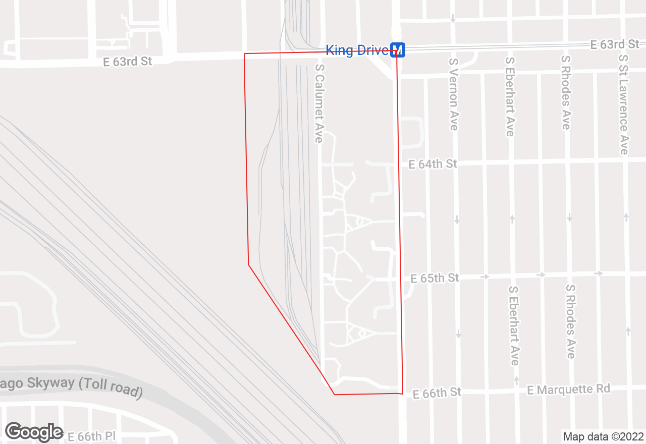 Parkway Gardens map