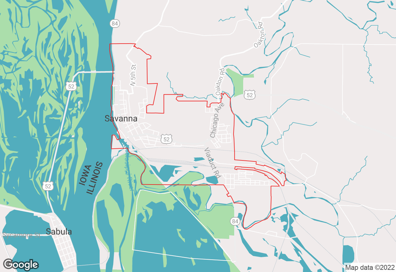 Savanna map