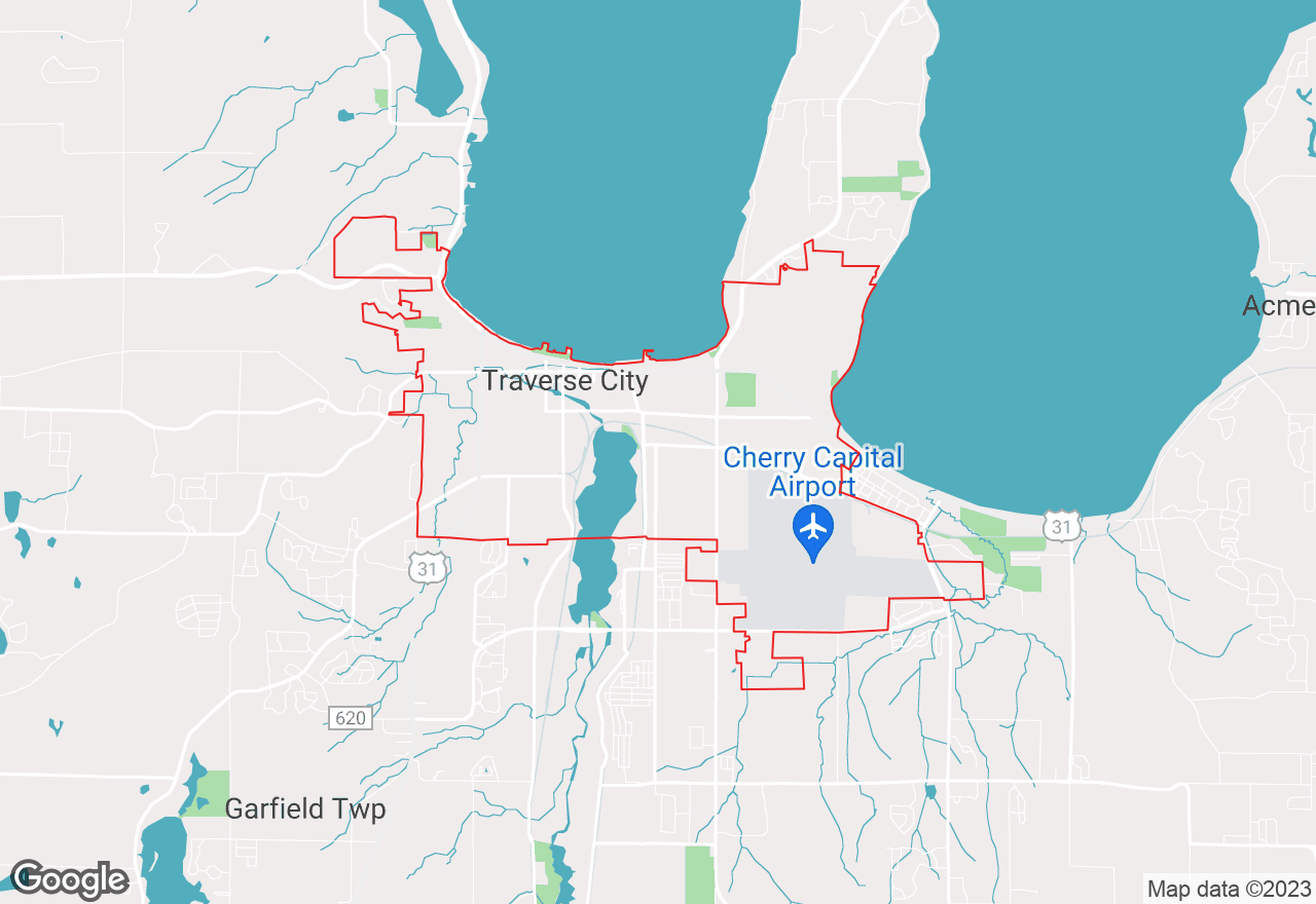 Traverse City map