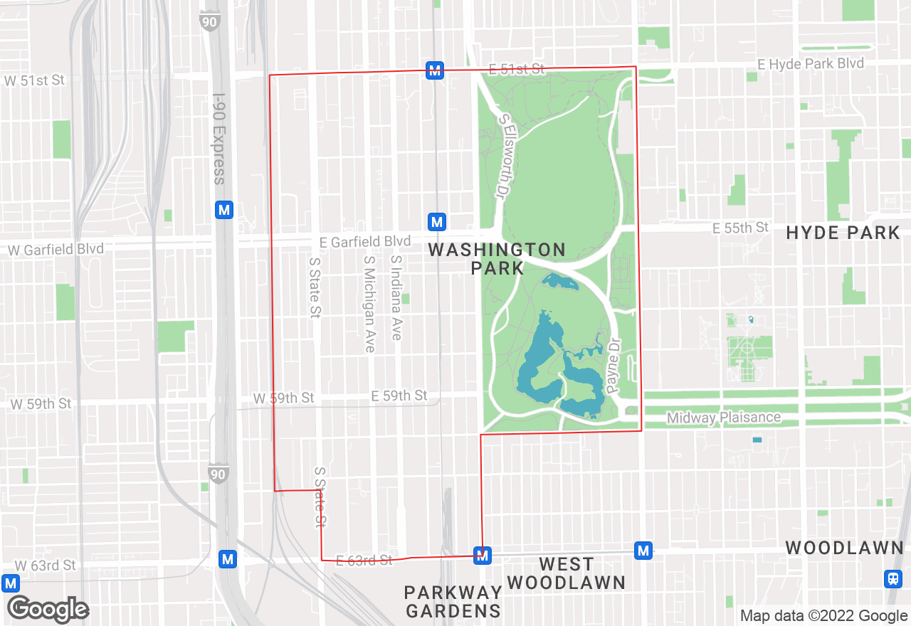 Washington Park map