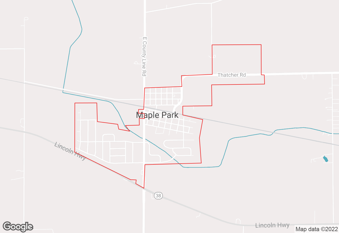 Maple Park map