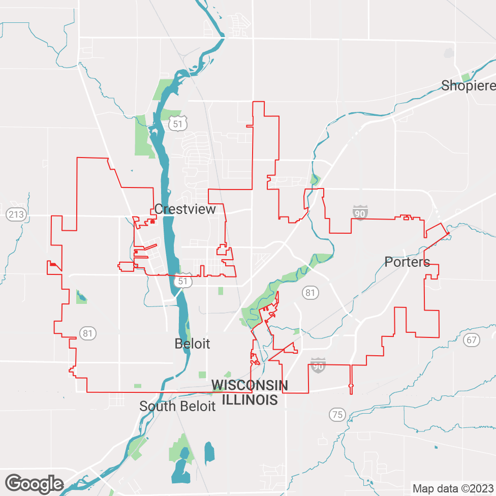 Beloit map