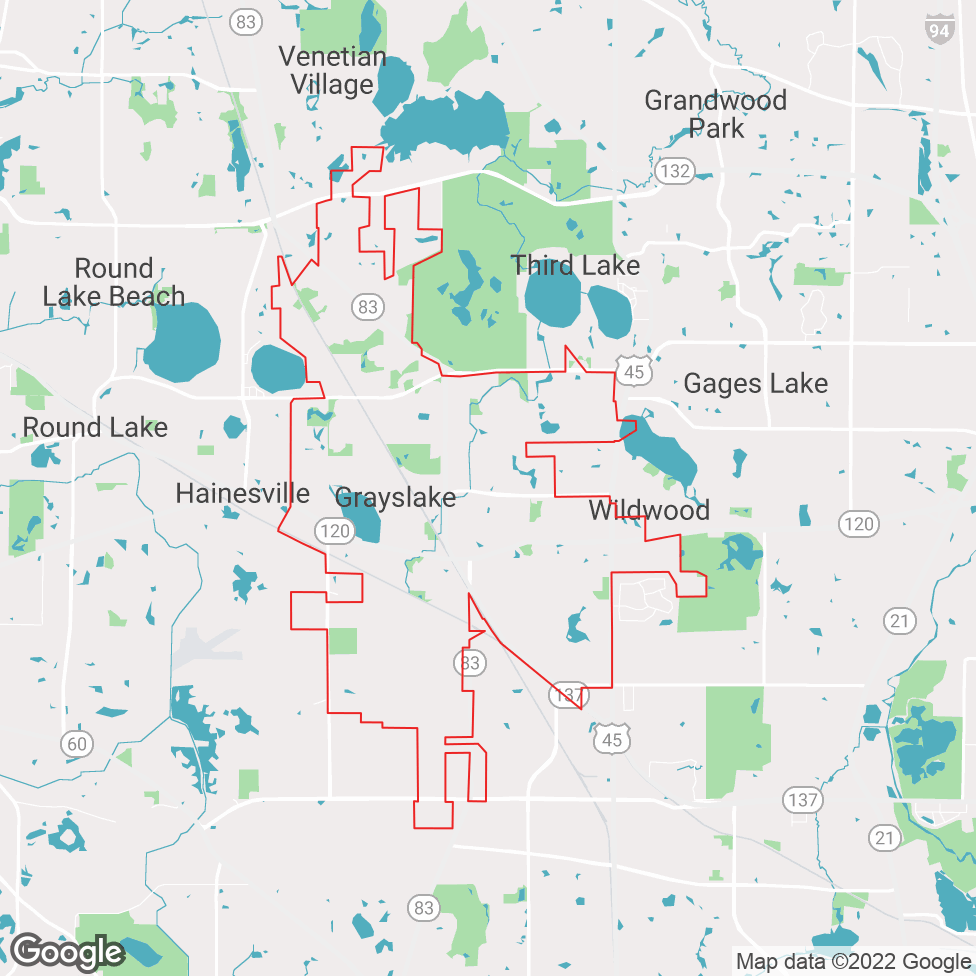 Grayslake map