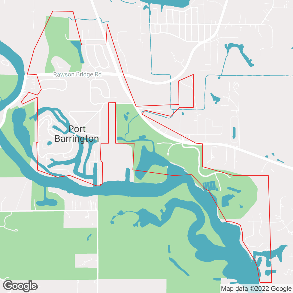 Fox River Valley Gardens map