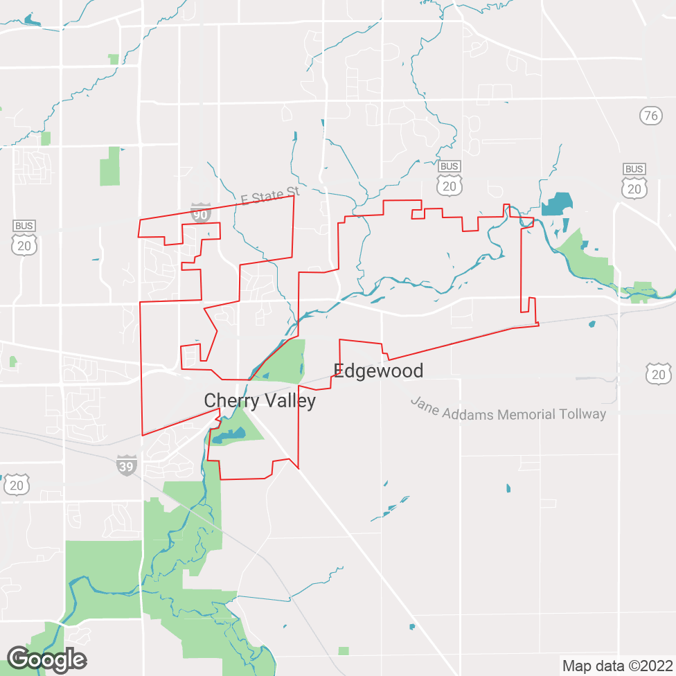 Cherry Valley map