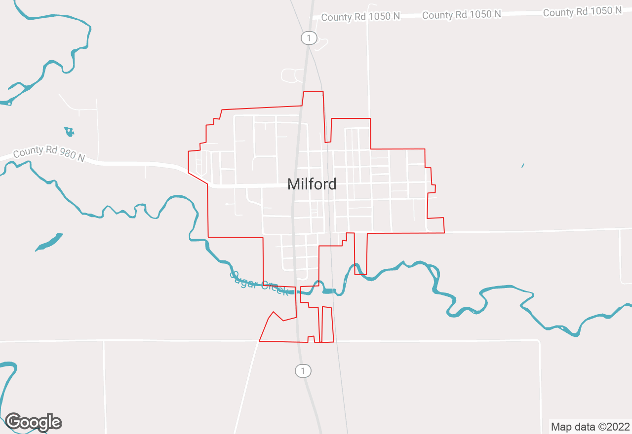 Milford map