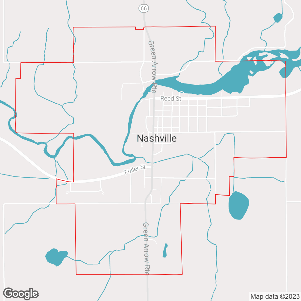 Nashville map