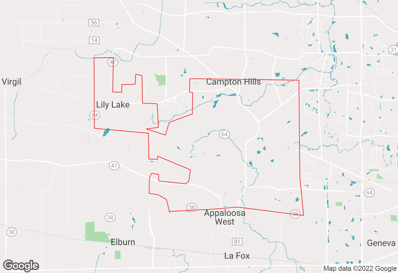 Campton Hills map