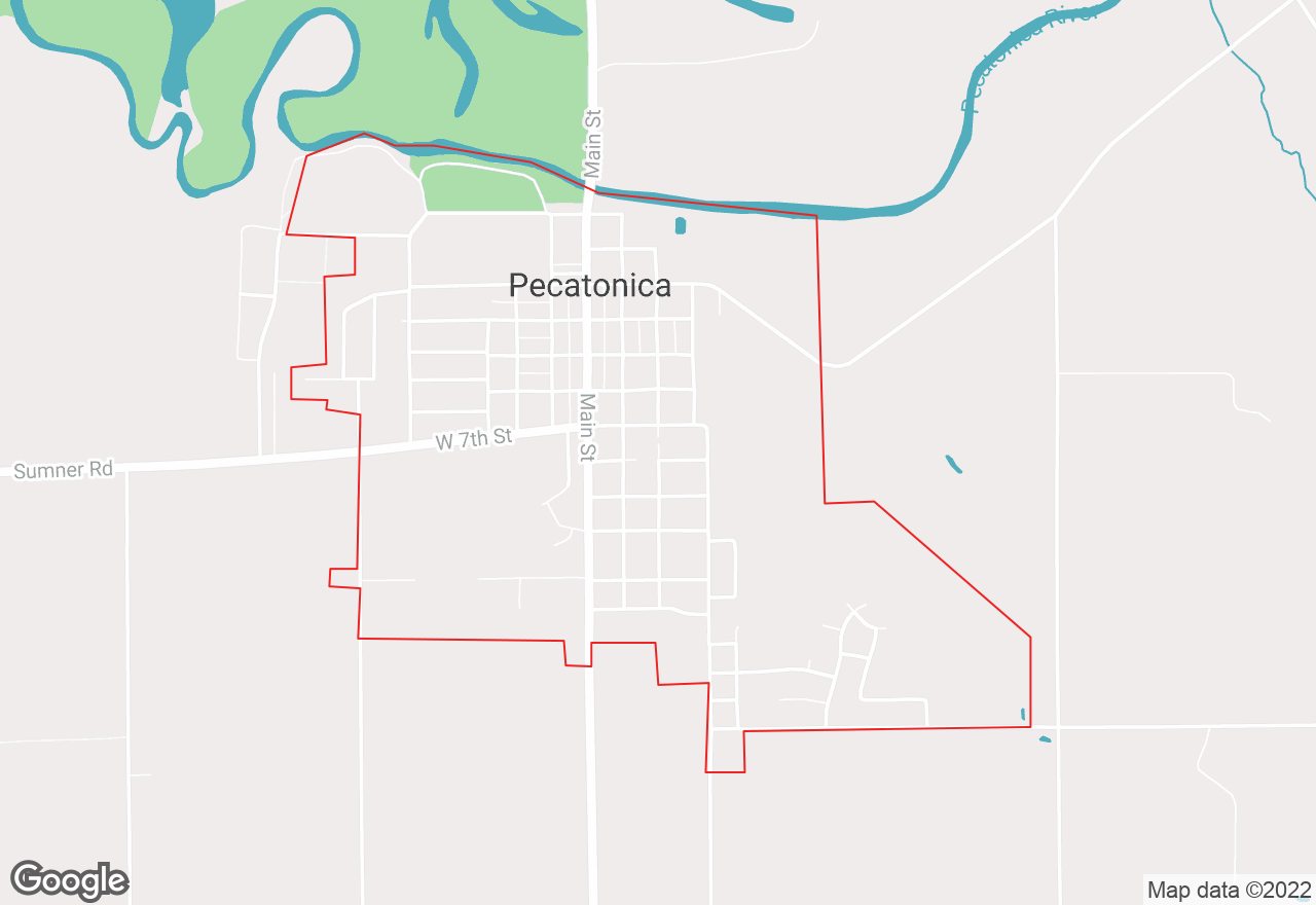 Pecatonica map