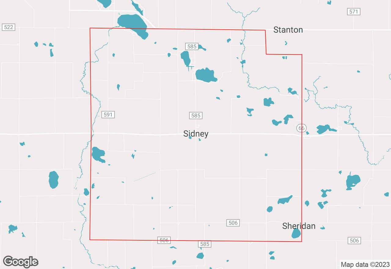 Sidney map