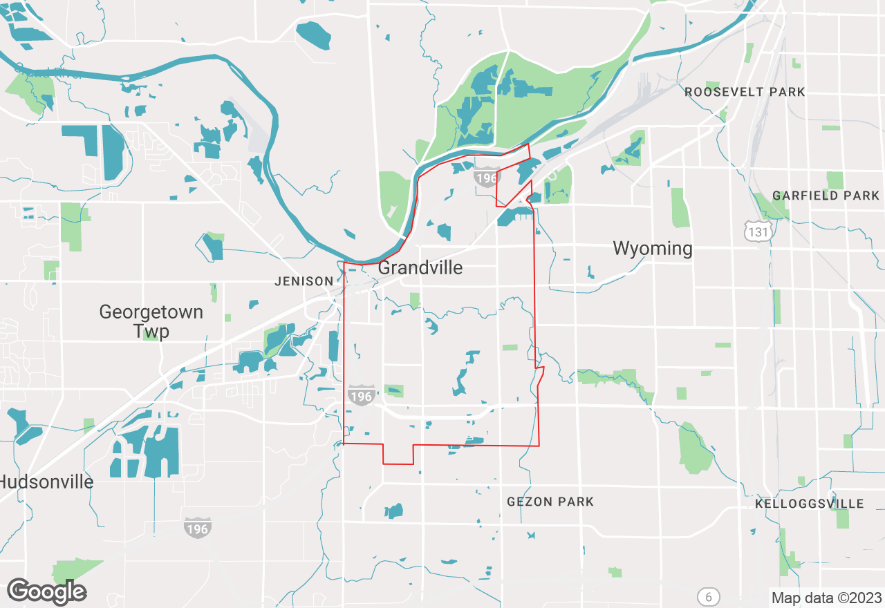 Grandville map