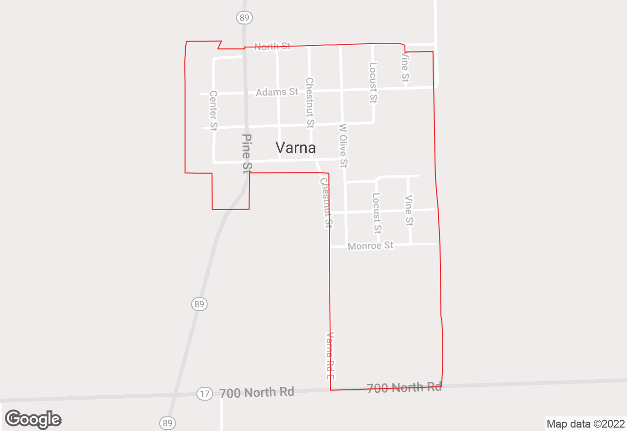 Varna map