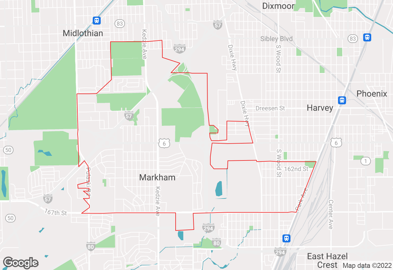 Markham map