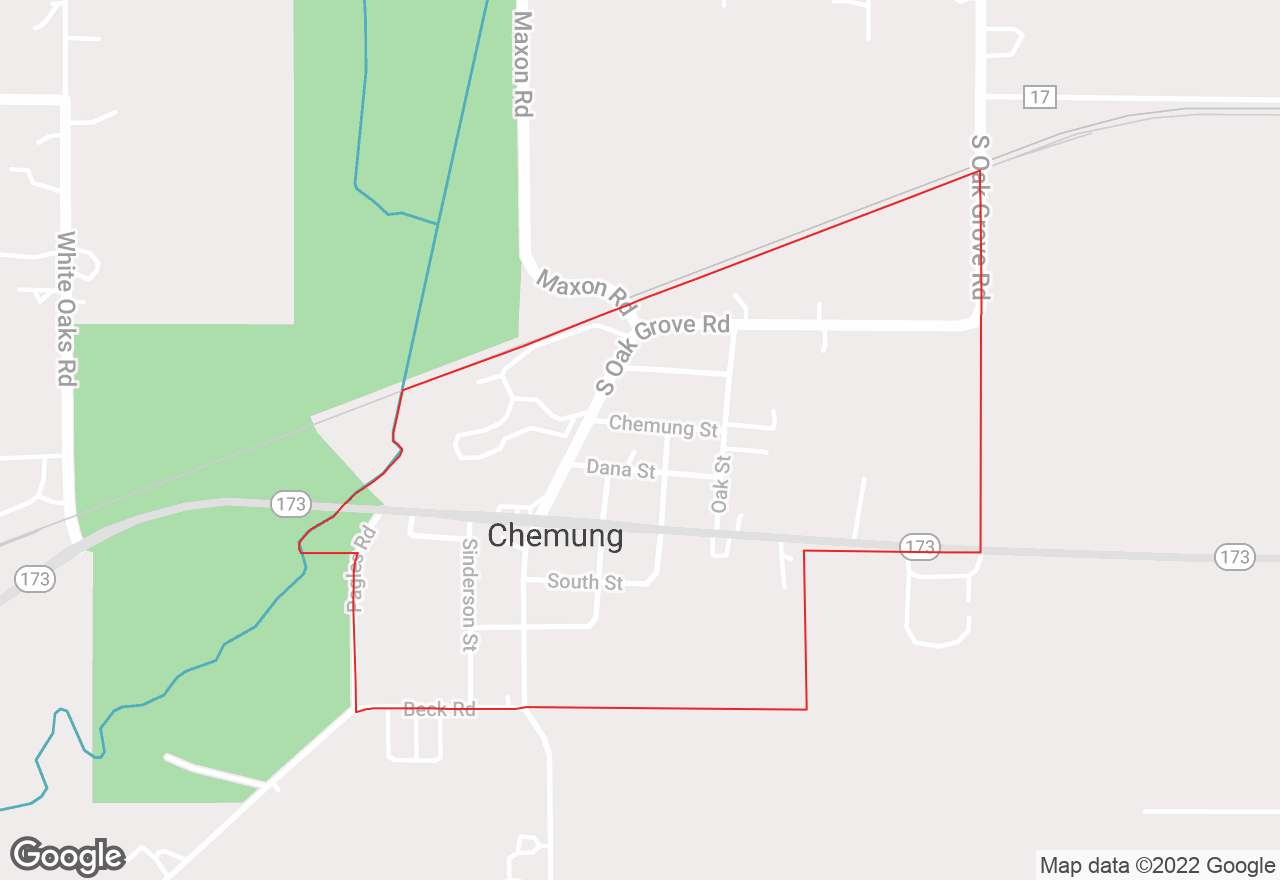 Chemung map