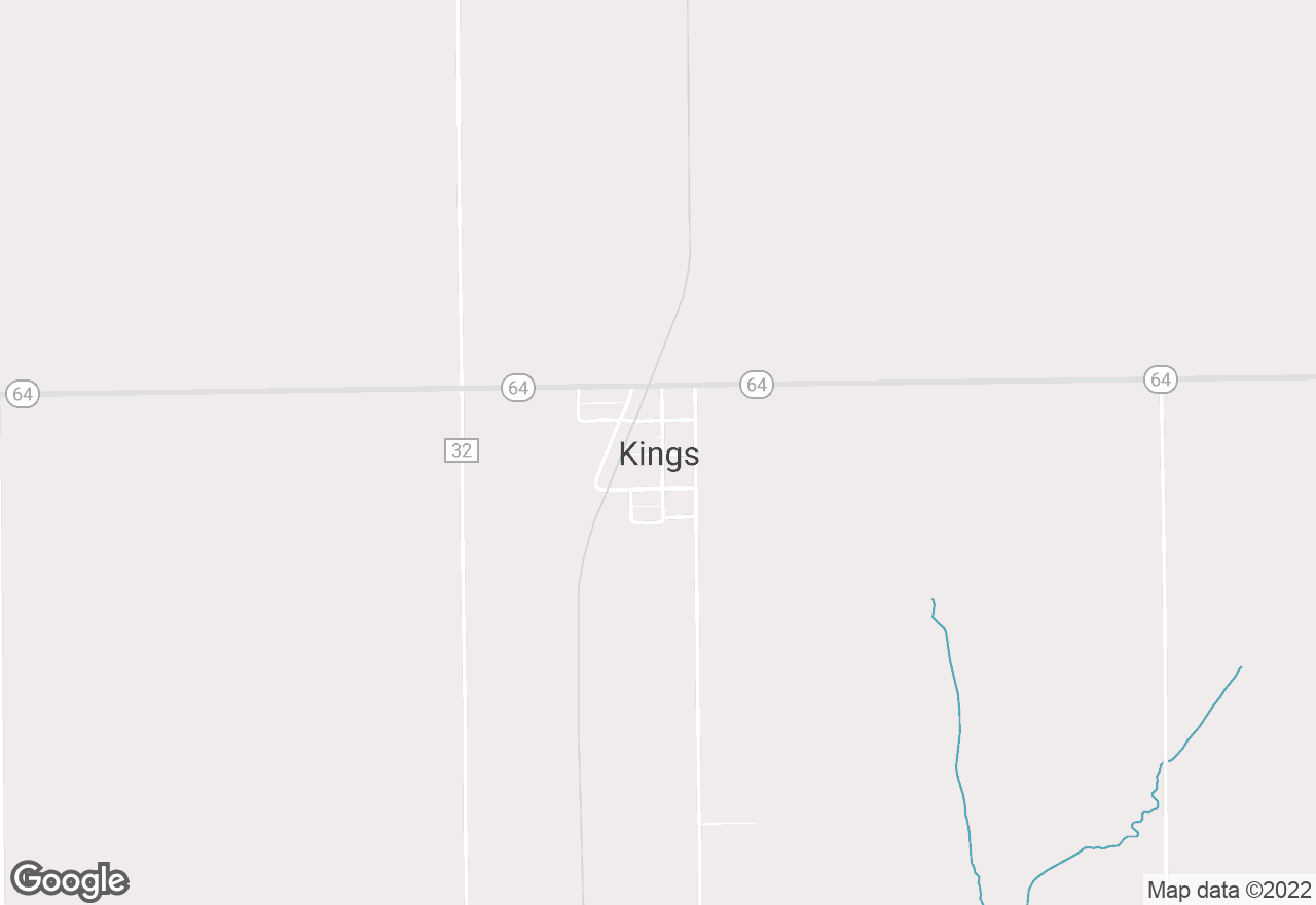 Kings map