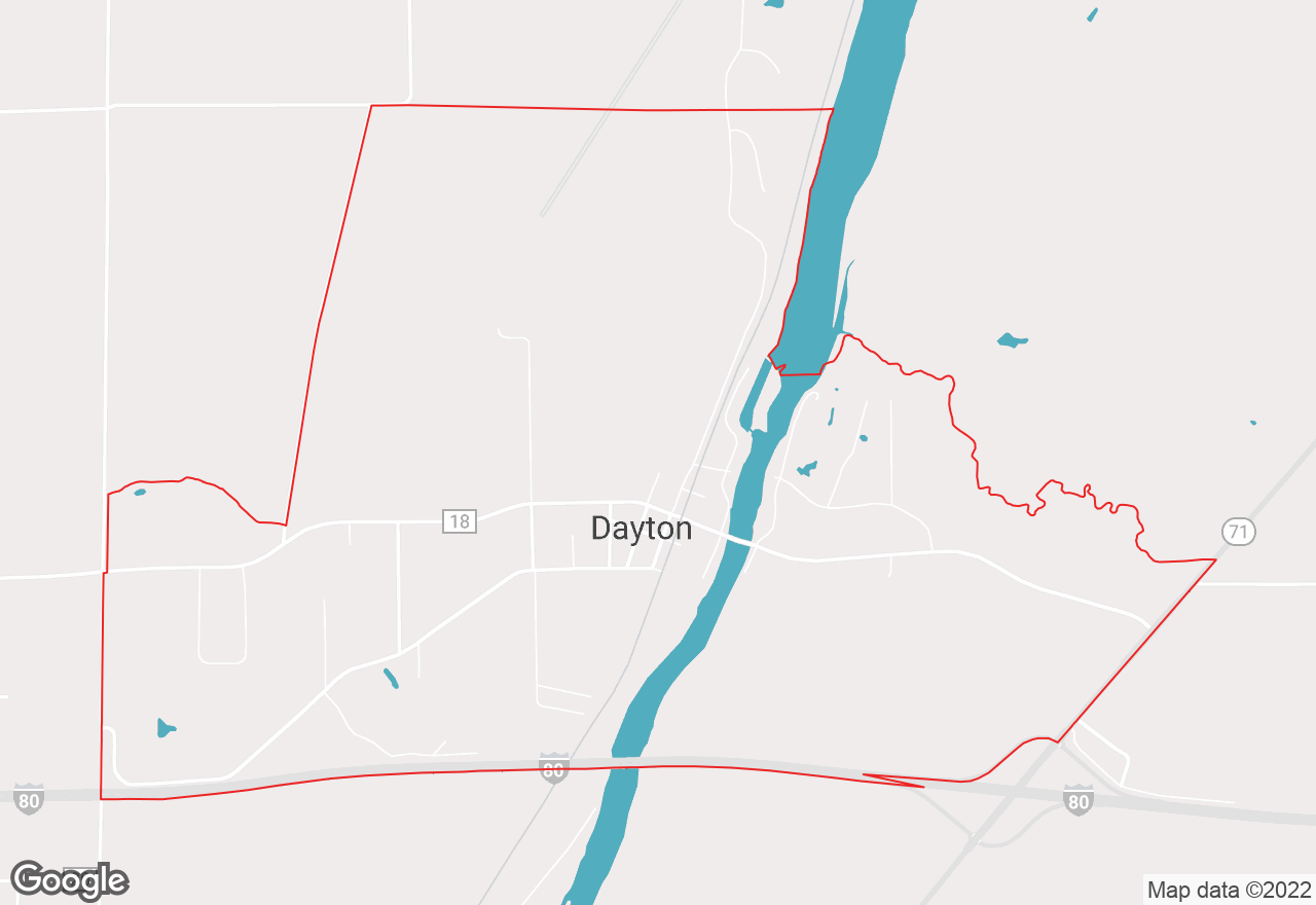 Dayton map