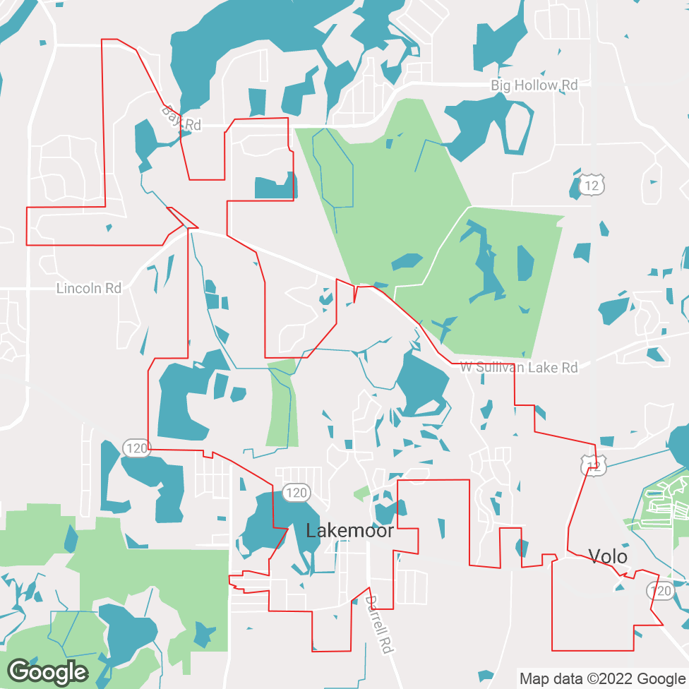 Lakemoor map