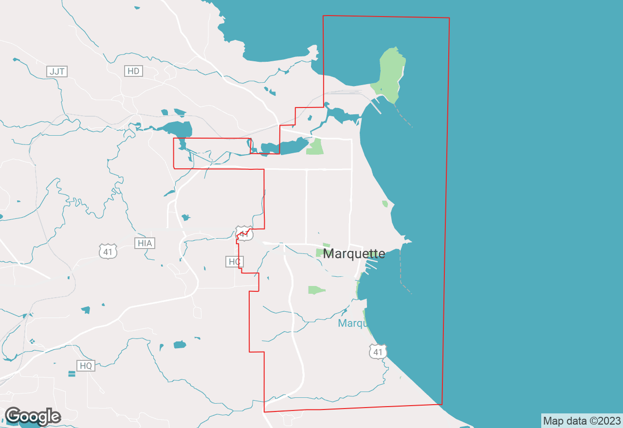 Marquette map